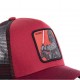 Casquette Capslab Star Wars Dark Vador Rouge