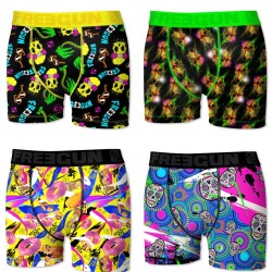 Boxers homme microfibre Packx4 Freegun E6