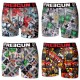 Boxers garçon microfibre Packx4 Freegun E5