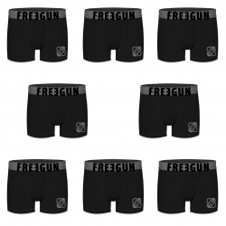 Boxers homme microfibre Packx8 Freegun E1