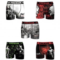 Boxers homme microfibre Packx5 Freegun DC Comics Batman E1