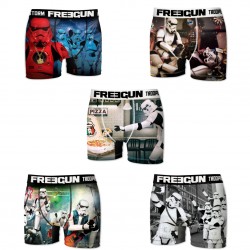 Boxers homme microfibre Packx5 Freegun Star Wars Storm Trooper E1
