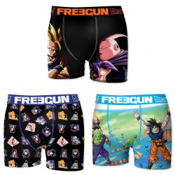 Boxers homme microfibre Packx3 Freegun Dragon Ball Z E1
