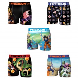 Boxers homme microfibre Packx5 Freegun Dragon Ball Z E1