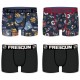 Boxer homme Packx4 Freegun AMZ F1