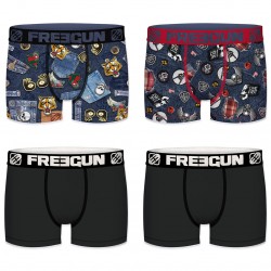Boxer homme Packx4 Freegun AMZ F1