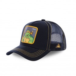 Casquette Capslab Tortues Ninja Mikey Noir