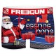 Boxer homme en microfibre eggnog Pong Freegun bleu et rouge