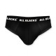 Lot de 5 slips ALL BLACKS Noir