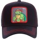 Casquette Capslab Tortues Ninja Raph noir