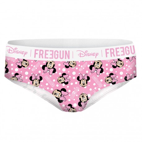Boxer fille coton Freegun Disney Minnie Rose