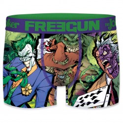 Boxer homme microfibre DC Comics Double joker Vert