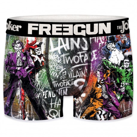 Boxer homme microfibre DC Comics Vilains Multicoloree