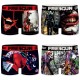 Lot de 4 boxers homme microfibre DC Comics Multicoloree