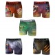 Boxers hommme microfibre Packx5 Freegun Marvel E1