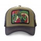 Casquette trucker Capslab Dragon Ball Z Shenron Kaki