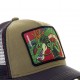 Casquette trucker Capslab Dragon Ball Z Shenron Kaki