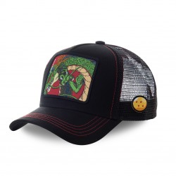 Casquette trucker Capslab Dragon Ball Z Shenron Noir