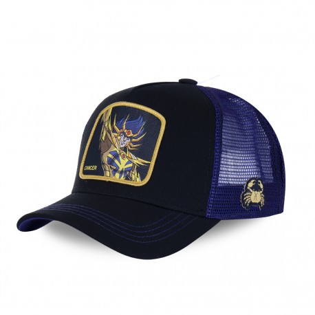 Casquette trucker Capslab Saint Seiya Cancer Noir
