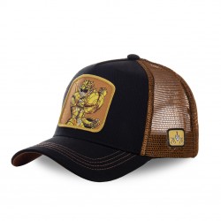 Casquette trucker Capslab Saint Seiya Libra Noir