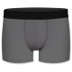 Lot de 6 boxers homme en coton bio My Esssential Gris