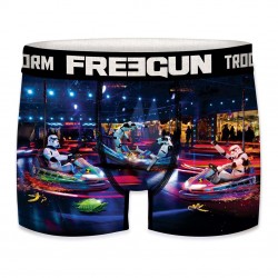 Boxer Homme  Freegun Storm Trooper Auto-tamponneuse Noir