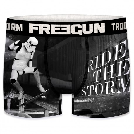 Boxer Homme  Freegun Storm Trooper Skate Noir
