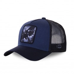 casquette trucker Capslab DC Comics Batman Bleu Marine