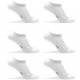 Lot de 6 paires Tiges courtes coton bio My Essential Blanc