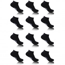  	 Lot de 12 tiges courtes homme Umbro Noir - UMB/1/TCGX12/NR