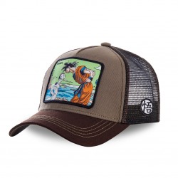 Casquette trucker Capslab Dragon Ball Z Namek Marron