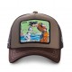 Casquette trucker Capslab Dragon Ball Z Namek Marron