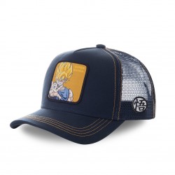 Casquette trucker Capslab Dragon Ball Z Super sayan Noir