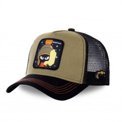 Casquette trucker Capslab Looney Tunes Martian Kaki