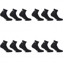 Lot de 12 Paires de Chaussettes Lowcut homme Noir - DIAD/1LOWX12/9355N 