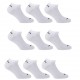 Lot de 9 Paires de Chaussettes  homme Blanc - DIAD/1TCX9/9155/B