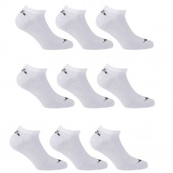 Lot de 9 Paires de Chaussettes  homme Blanc - DIAD/1TCX9/9155/B