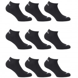 Lot de 9 paires chaussettes tiges courtes Homme Diadora Noires