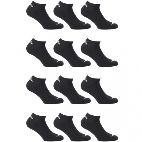 Lot de 12 paires chaussettes tiges courtes Homme Diadora Blanches