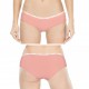 Boxer fille Miss Freegun soft touch Noir et Orange