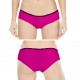 Boxer fille Miss Freegun soft touch Noir et Rose