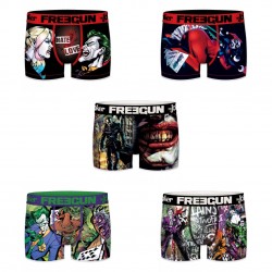 Pack de 5 boxers homme Freegun DC Comics Joker G1