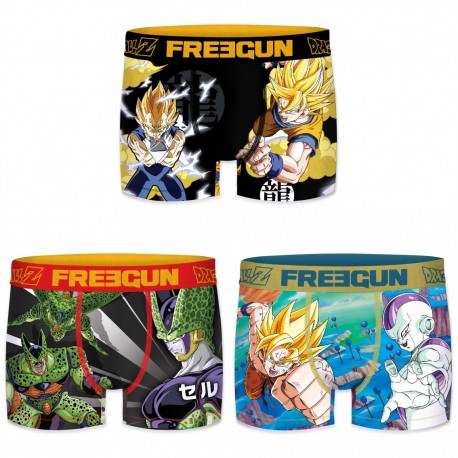 Pack de 3 boxers homme Freegun Marvel G1