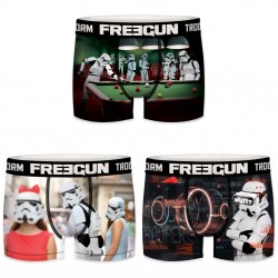 Pack de 3 boxers homme Freegun Stormtrooper G1