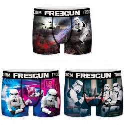 Pack de 3 boxers homme Freegun Stormtrooper G2