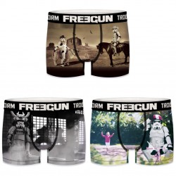 Pack de 3 boxers homme Freegun Stormtrooper G3