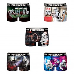 Pack de 5 boxers homme Freegun Stormtrooper G1