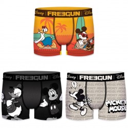 Pack de 3 boxers homme Freegun Disney G1
