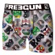 Boxers garçon microfibre Packx4 Freegun E3