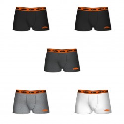 Lot de 5 boxers homme en coton KTM3 Multicolore